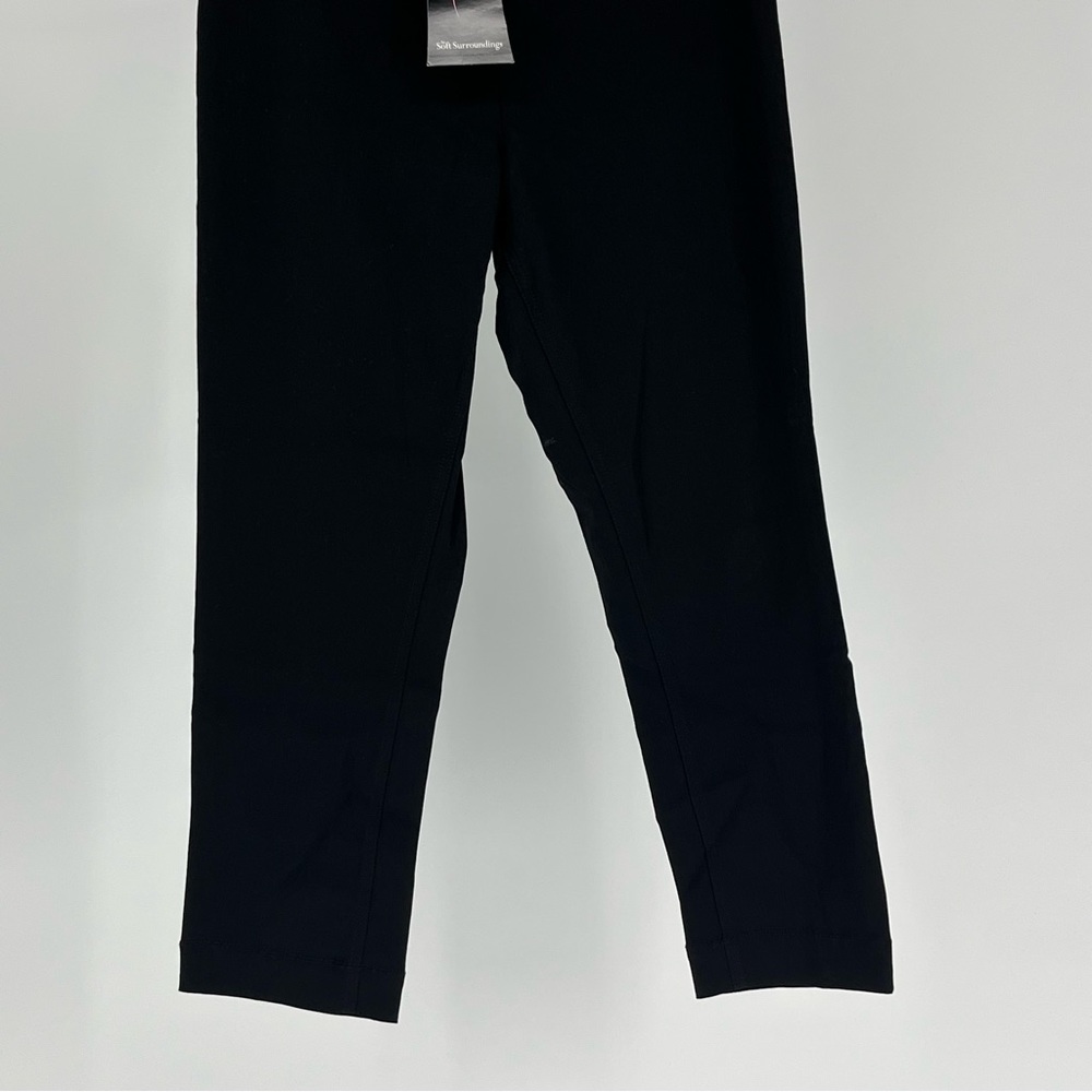 SOFT SURROUNDINGS NWT SUPER STRETCH CAPRI CROPPED BLACK PULL ON PANTS EXTRA SMAL - Picture 7 of 11